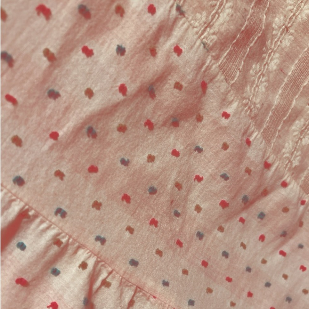 Kristin Miles Multicolor Polka Dot Top/Babydoll Dress, Size 3X - Picture 10 of 10